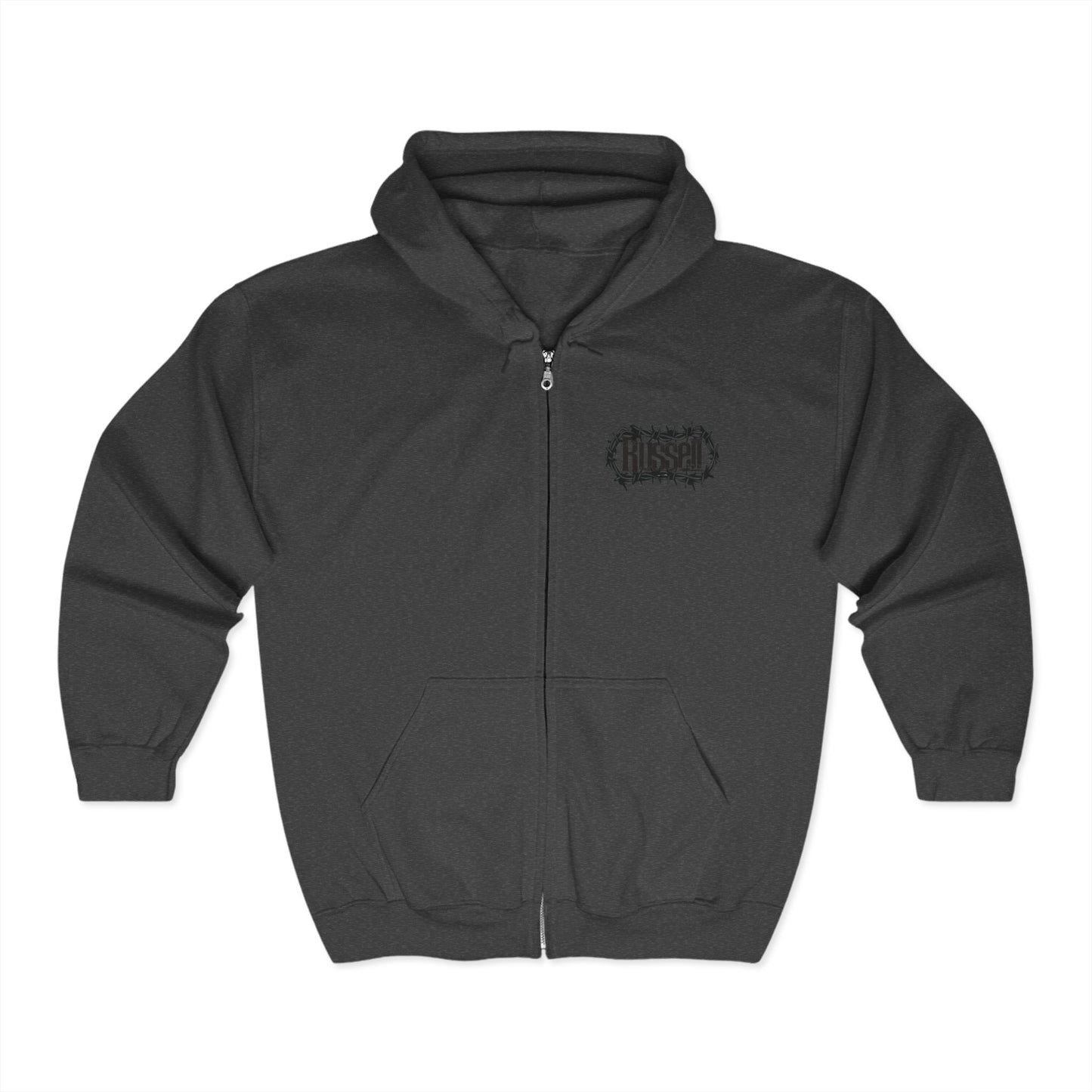 Russell Barbed Wire Zip Up